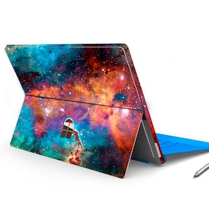 Galaxy Surface Pro 7 6 5 4 3 X Surface Go 2 1 Adesivo de pele de mármore para Surface Pro Filme Capa de teclado Vinil Laptop Pele Envoltório Aquarela