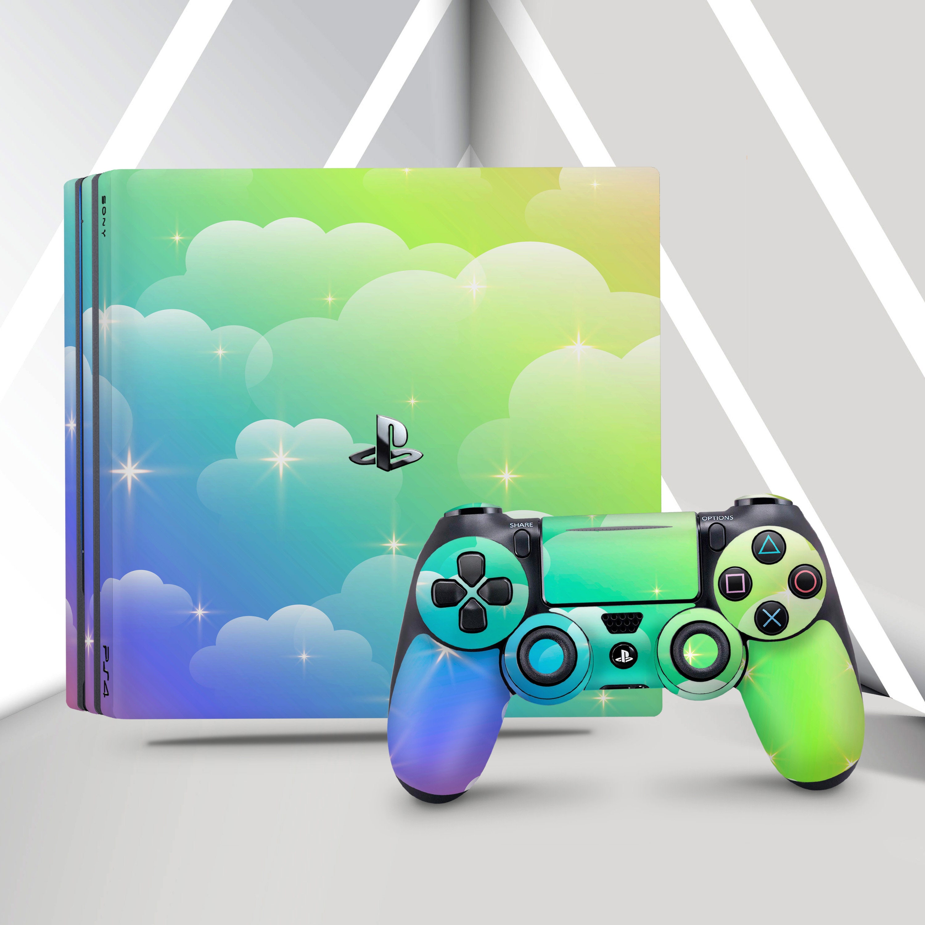 Asteroids PS4 Pro Skins Open Space PS4 Slim Skin PS4 Fat Skin PS5 Skins ...