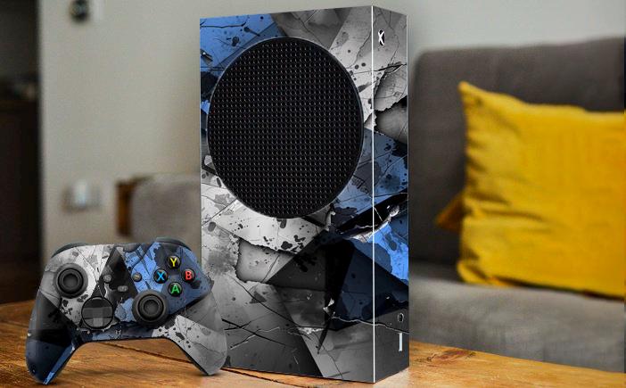 Grey Magic Xbox Series X Skin Blue Marble Xbox Series S Controller Wrap ...