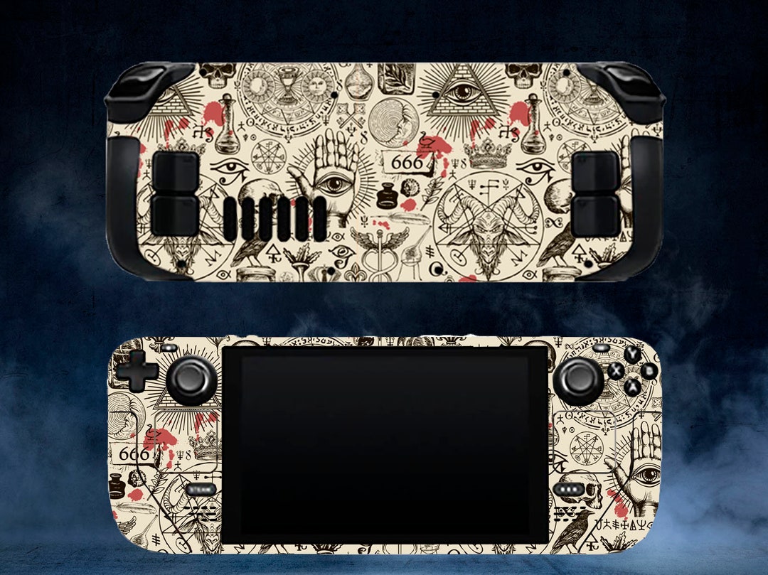 Steam Deck Valve Skins Vinyl Sticker Alchemy Design Premium Skin Etsy