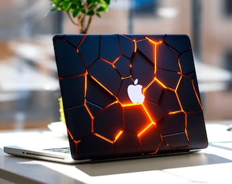 Abstract MacBook Skin Lava MacBook Pro 14 16 MacBook Air New Mac Pro 13 Skin Geometric MacBook Pro 15 Decal MacBook Skin Blue Macbook 1213