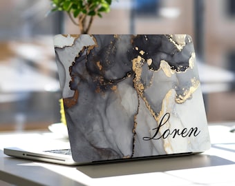 Marble Laptop Skin Sticker Pattern Notebook Vinyl Decal Dell Hp Lenovo Asus Chromebook Acer Laptop Decal Cover Skin For Any Laptop Sticker