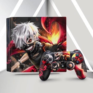 PS5 PlayStation 5 Skin/Game PasteAnime PS5 PS4 Skin PS5 Controller Skin PS4 Cartoon Skin PS5 Black Skin PS5 Vinyl Sticker 3ml Masked hero