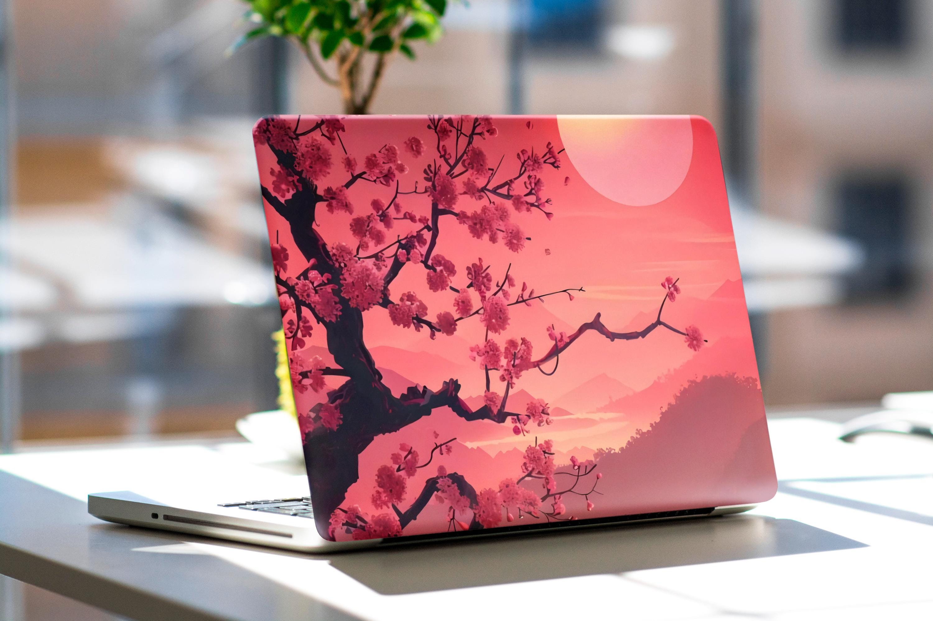 MacBook Sticker Sakura - Etsy