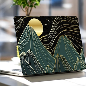 Mountain Laptop Skin Sticker Pattern Notebook Vinyl Decal Dell Hp Lenovo Asus Chromebook Acer Laptop Decal Cover Skin For Any Laptop Sticker
