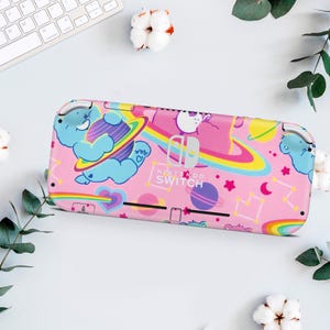 Beer Nintendo Switch Lite Skin Wrap Premium vinyl Roze Patten Nintendo Lite Skin Cartoon Switch Lite Skin