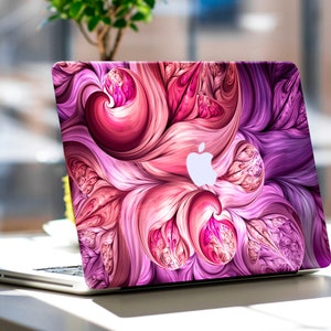 Pink Marble MacBook Skin Floral MacBook Pro 14 16 MacBook Air Skin MacBook Pro 13 Skin MacBook Pro 15 Decal MacBook Skin Abstract Macbook 12