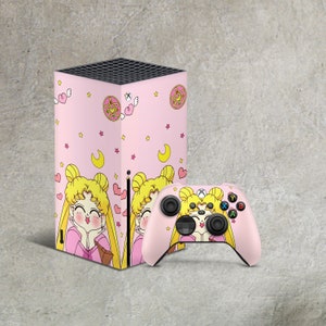 Skin Game Adesiva XBOX ONE S Princesa Tema Rosa Adesivo Vinil