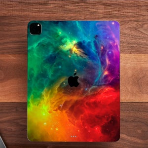 Galaxy 3M Decal Skin Sticker For The iPad Air Pro Mini Watercolor Marble iPad Skin 2021