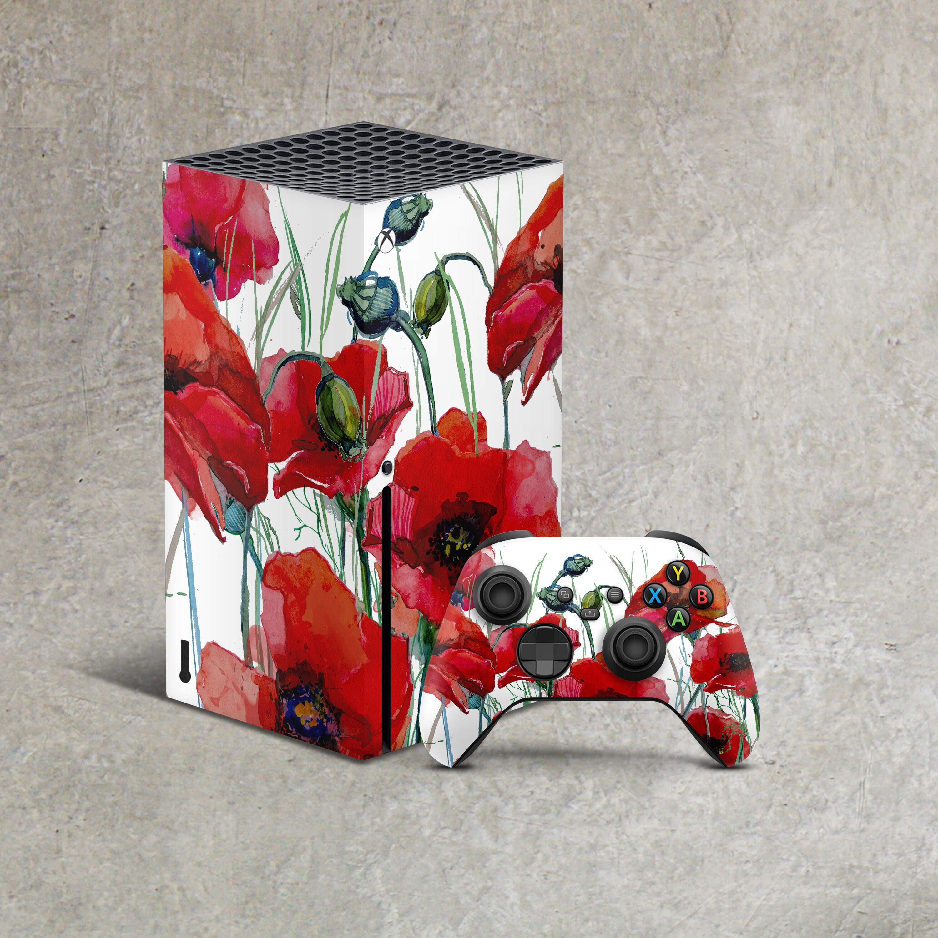 PlayVital Adesivo Skin Per Xbox Series X Console&Controller Sticker Decal Cover Vinile Per Xbox Series X-Triangolo Colorato - Foto 6