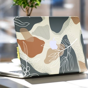 Model Pastel Printing Laptop Skin Leaves for Macbook Air 11 13 Skin Abstract Pro 13 15 16 Skin Flower Pattern Macbook Keyboard Skin