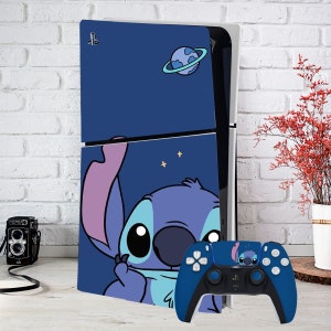 PS4 skin Animal Pattern ps4 pro slim fat vinil Cartoon Playstation Console Controller Textura branca PS5 Pro Digital Dualshock
