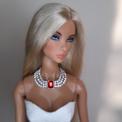 1/6 Scale Metal Choker Necklaces Hot toys Phicen TBLeague Kumik Model Muse Doll 