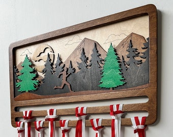 Marathon Gifts, Triathlon Medal Holder, Marathon Medals, Marathon Male Runner Gift, Marathon Medal Display