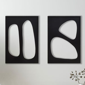 CARVED Abstre Wood Art, Wood Wall Art, Wall Decor, Rustic Wood Wall Art, Wood Wall Hanging, Housewarming Gift, Handmade