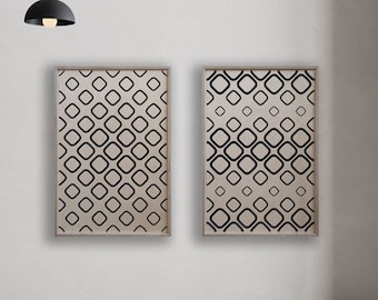 GESCHNITZTE geometrische Holzkunst, Holzwandkunst, Wanddekor, rustikale Holzwandkunst, Holzwandbehang, Einweihungsgeschenk, handgefertigt