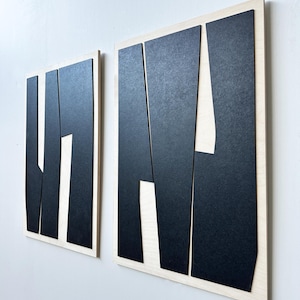 Zeitgenössische Kunst, moderne Kunst, Holzkunst, Holz-Wand-Kunst, Wand-Dekor, rustikale Holz-Wand-Kunst, hölzerner Wandbehang, Housewarminggeschenk, handgemacht