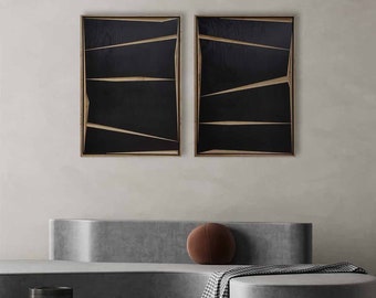 Arte de madera tallada Abstre, arte de pared de madera, decoración de pared, arte de pared de madera rústica, colgante de pared de madera, regalo de inauguración de la casa, hecho a mano