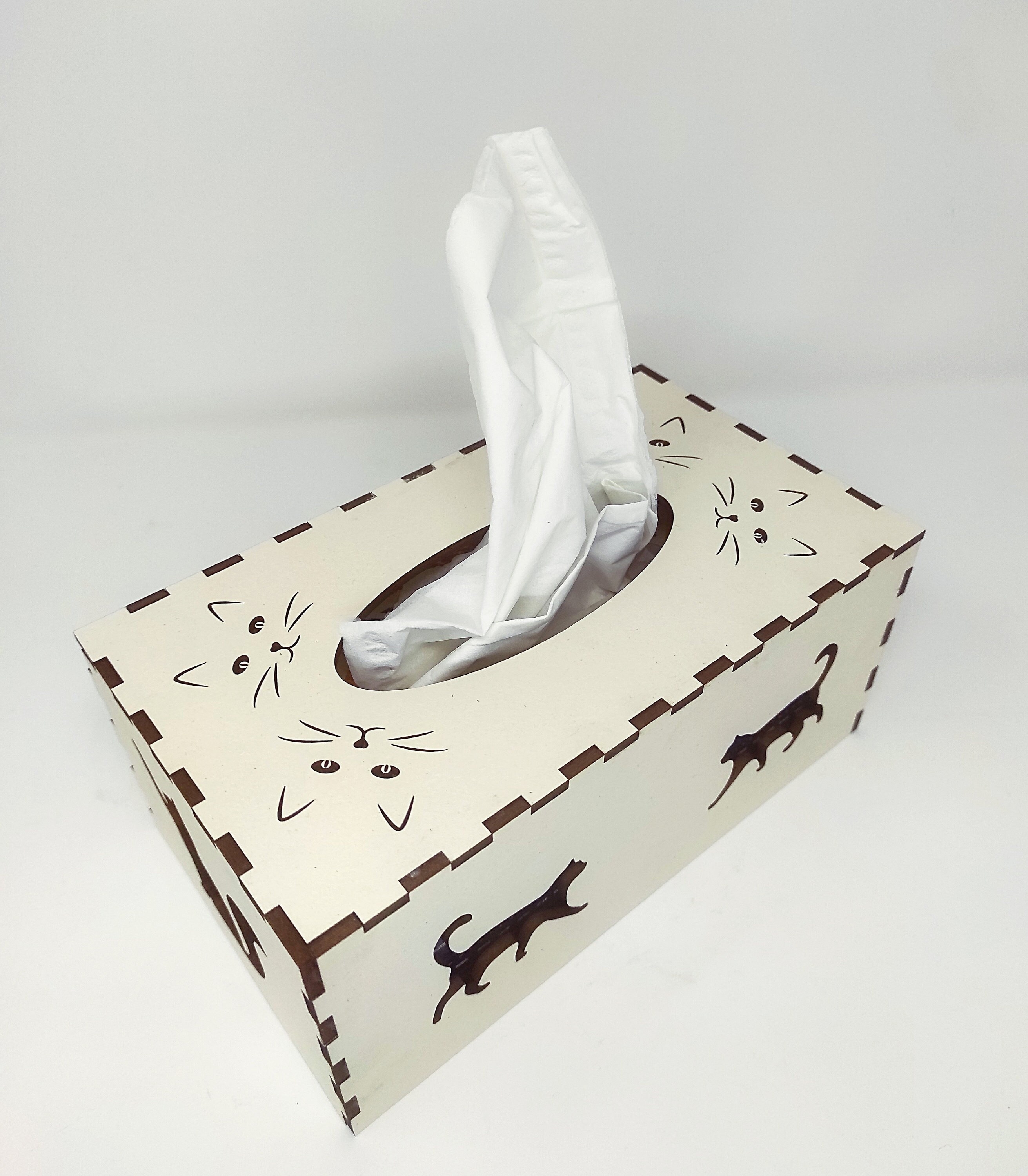 Plüsch Auto Tissue Box, Taschentuchbox Serviette Papierhalter