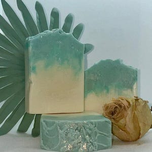 Organic Hand- Crafted Bath and Body Bar Soap | Handmade Soap | Natural Soap | Premium Soap |Artic Ivy Fragrance| Gift Idea