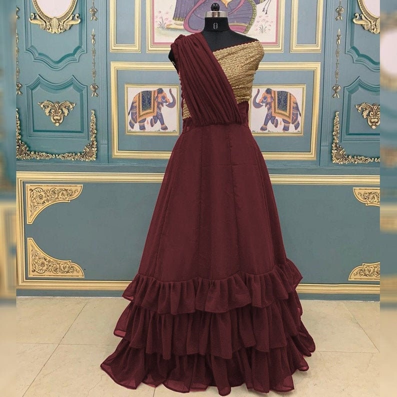 party wear frock suits