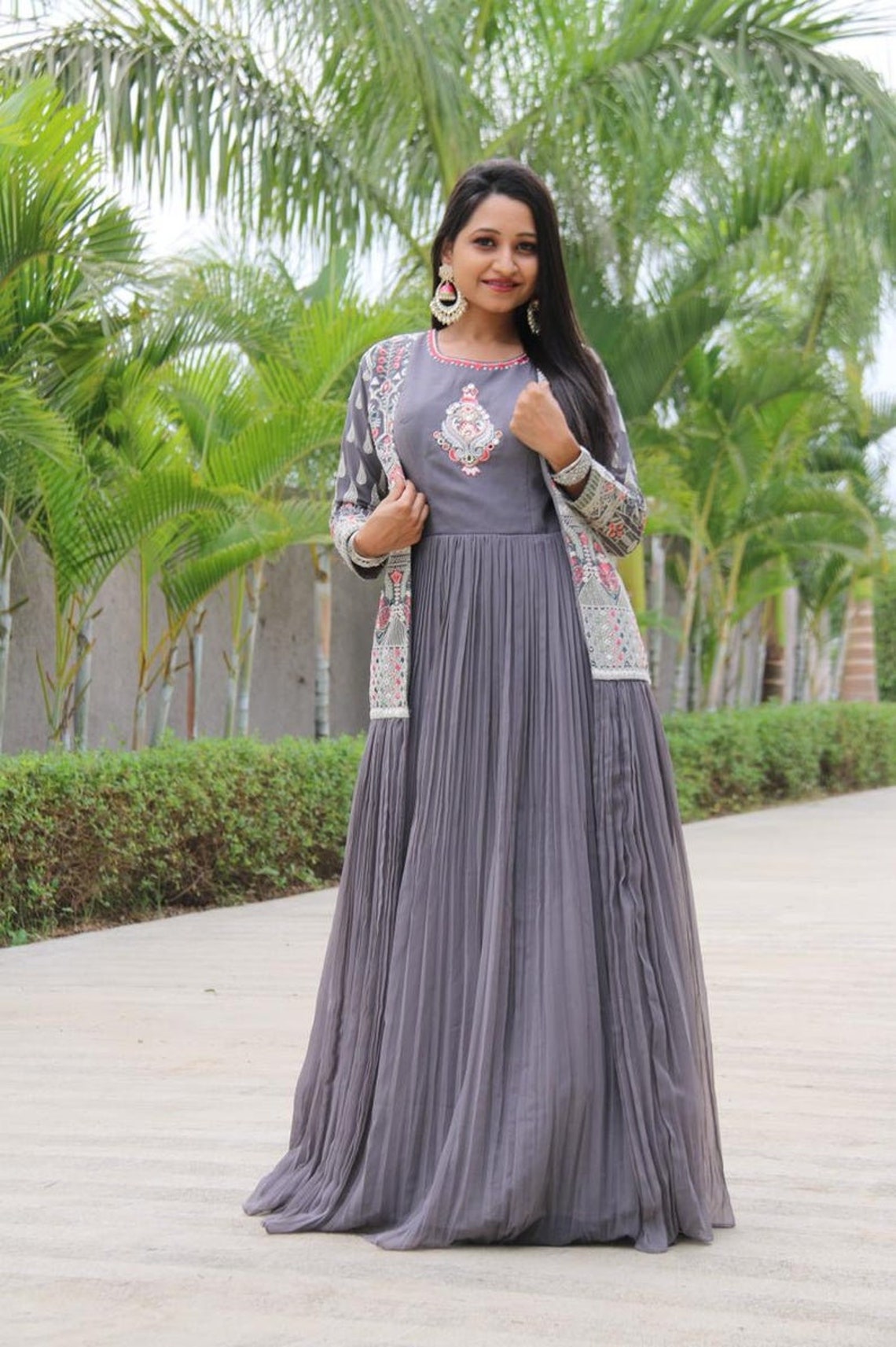 Frock suitBridal gowns GownDesigner gownAnarkali gownGown Etsy