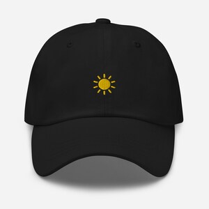 Embroidered Sun Hat | Sunshine Embroidered Baseball Cap