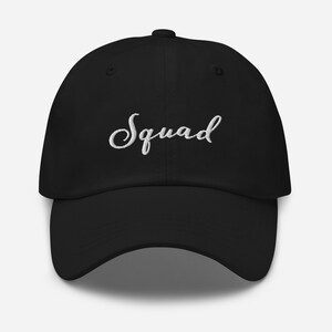 Squad Matching Bachelorette Party Embroidered Hat | Squad Bridal Party Baseball Cap