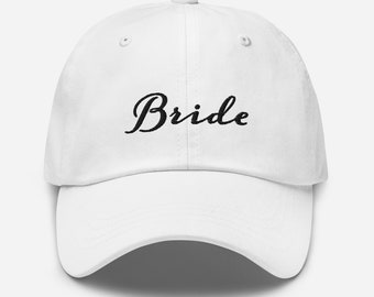 Bride Matching Bachelorette Party Embroidered Hat | Bride Honeymoon Baseball Cap