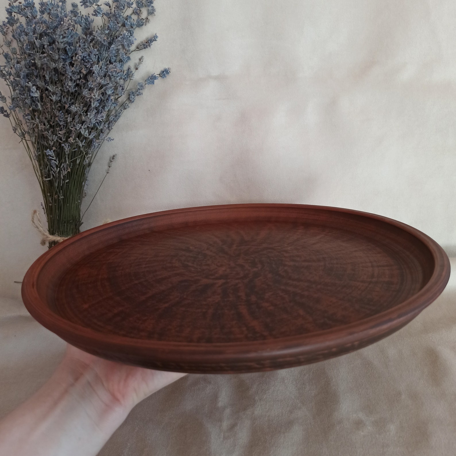 Pizza Plate Ceramic Pizza Plate Pizza Serving Tray Serving Etsy