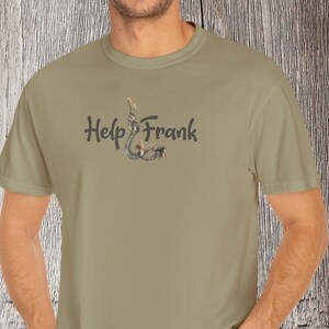 Grateful Dead &quot;Help&gt;Slip&gt;Franklin&#39;s Tower&quot; design one-sided Unisex Garment-Dyed T-shirt