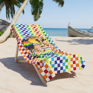 Grateful Dead Ice Cream Kid Beach Towel available in 2 sizes