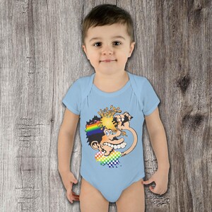 Grateful Dead Ice Cream Kid Einseitiger Säugling Baby Rib Bodysuit Größen 0-24 Monate