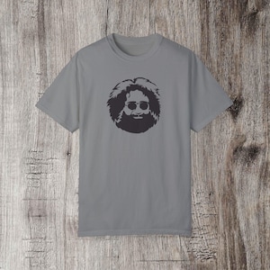 Jerry Garcia one-sided Unisex Garment-Dyed T-shirt