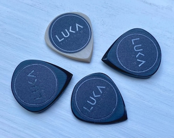 Luka Plectrums Mini Jazz Guitar Pick – PEEK Material, Aggressive Attack