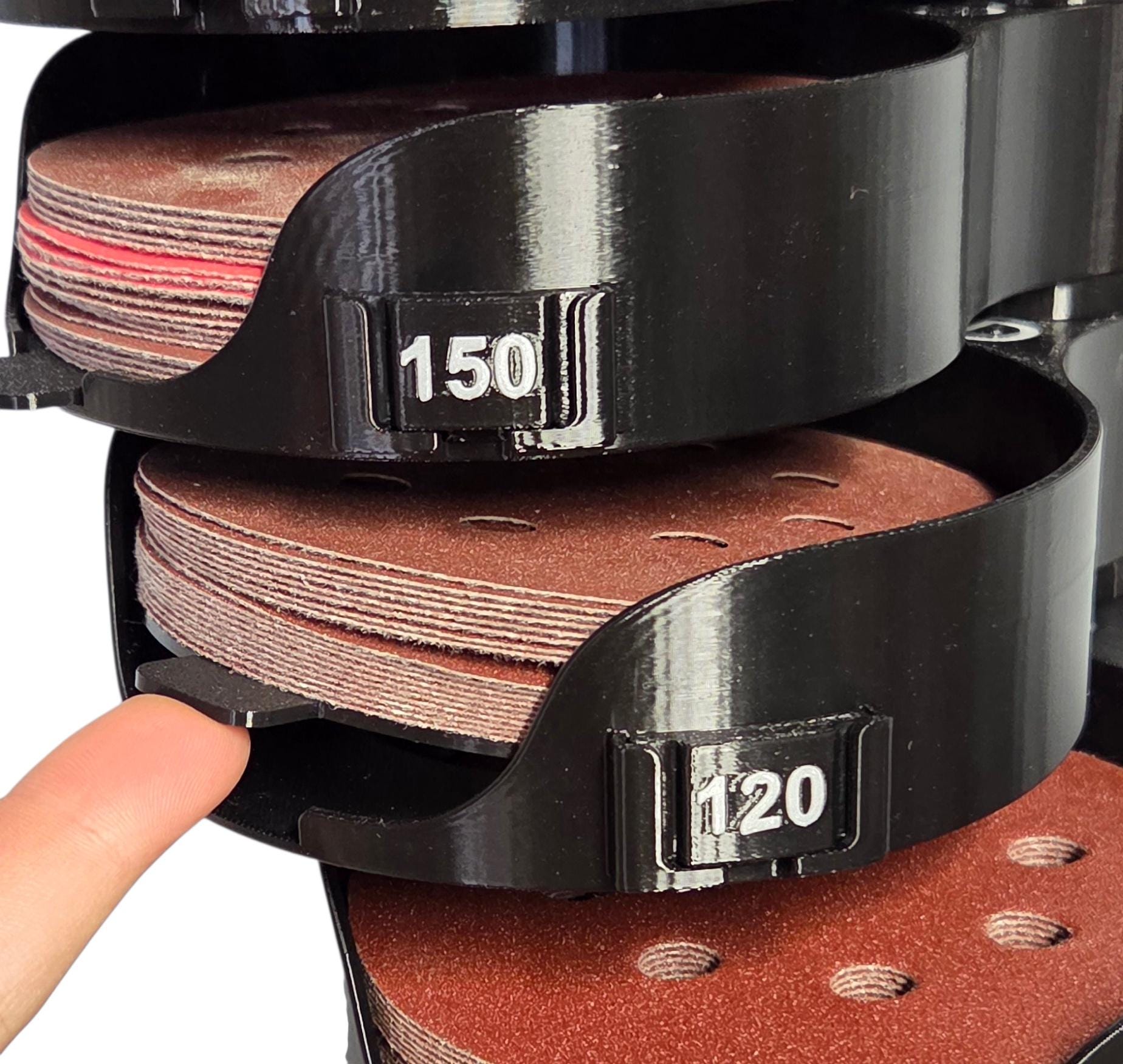 5 Inch Sanding Disc Wall Organizer – Swivel Grit Storage System - Etsy