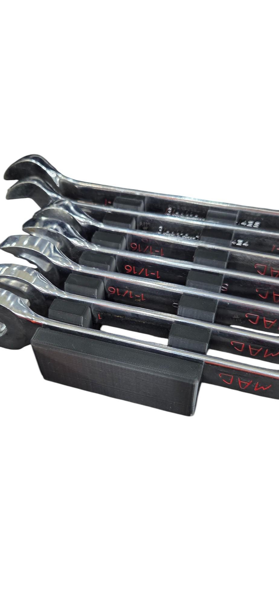 Large Wrench Rack Wrench Rack Organizer | Holds 8 Large Wrenches | Toolbox Space Saver - Etsy