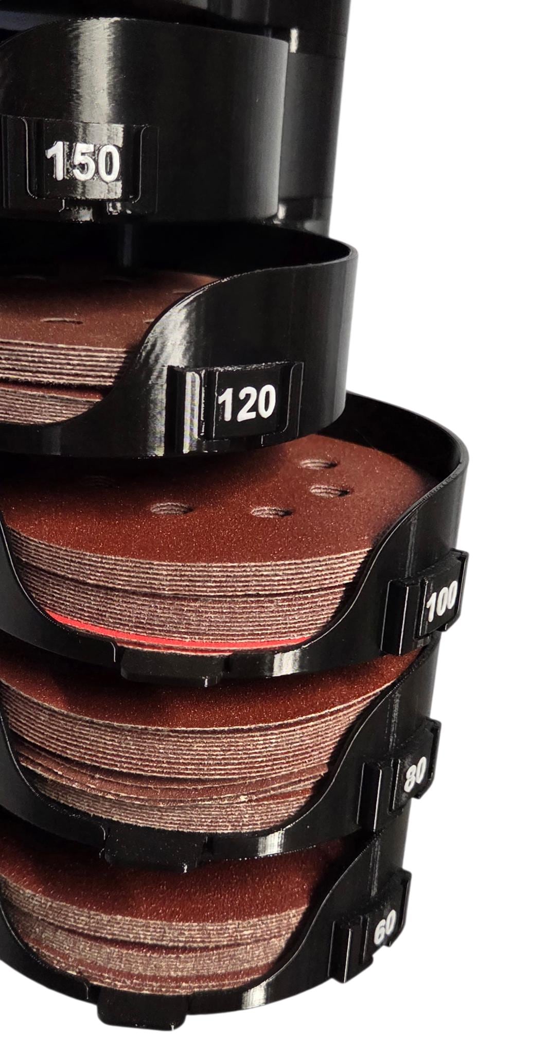 5 Inch Sanding Disc Wall Organizer – Swivel Grit Storage System - Etsy