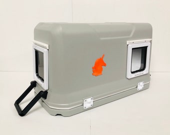 Best Insulated Large Heated Outdoor Feral Cat Shelter | Stray Cat House | Warm Outdoor Cat Sleeping House | Cat Pod With Heated or Unheated