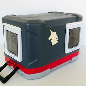 Foldable Cat Cooling House With Ice Pack - Weatherproof Outdoor Pet Shelter