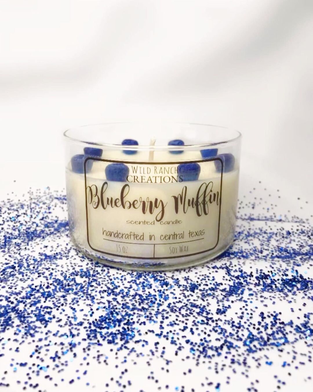 Blueberry Muffin Scented Candle Etsy