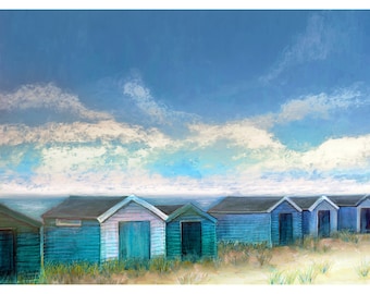 Beach Huts at Southwold