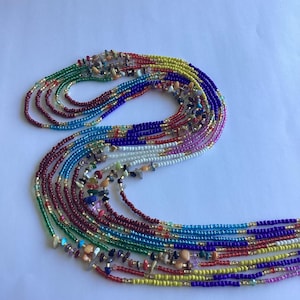 CHAKRA POWER (Tie on waist beads)