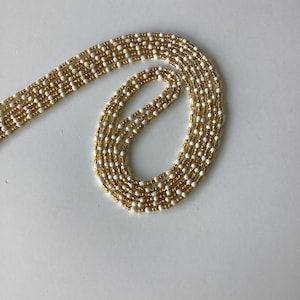 Purity /Wealth waist beads/ women waist beads/ African waist beads/ waist beads/ tie on waist beads/ up 50 inches long.