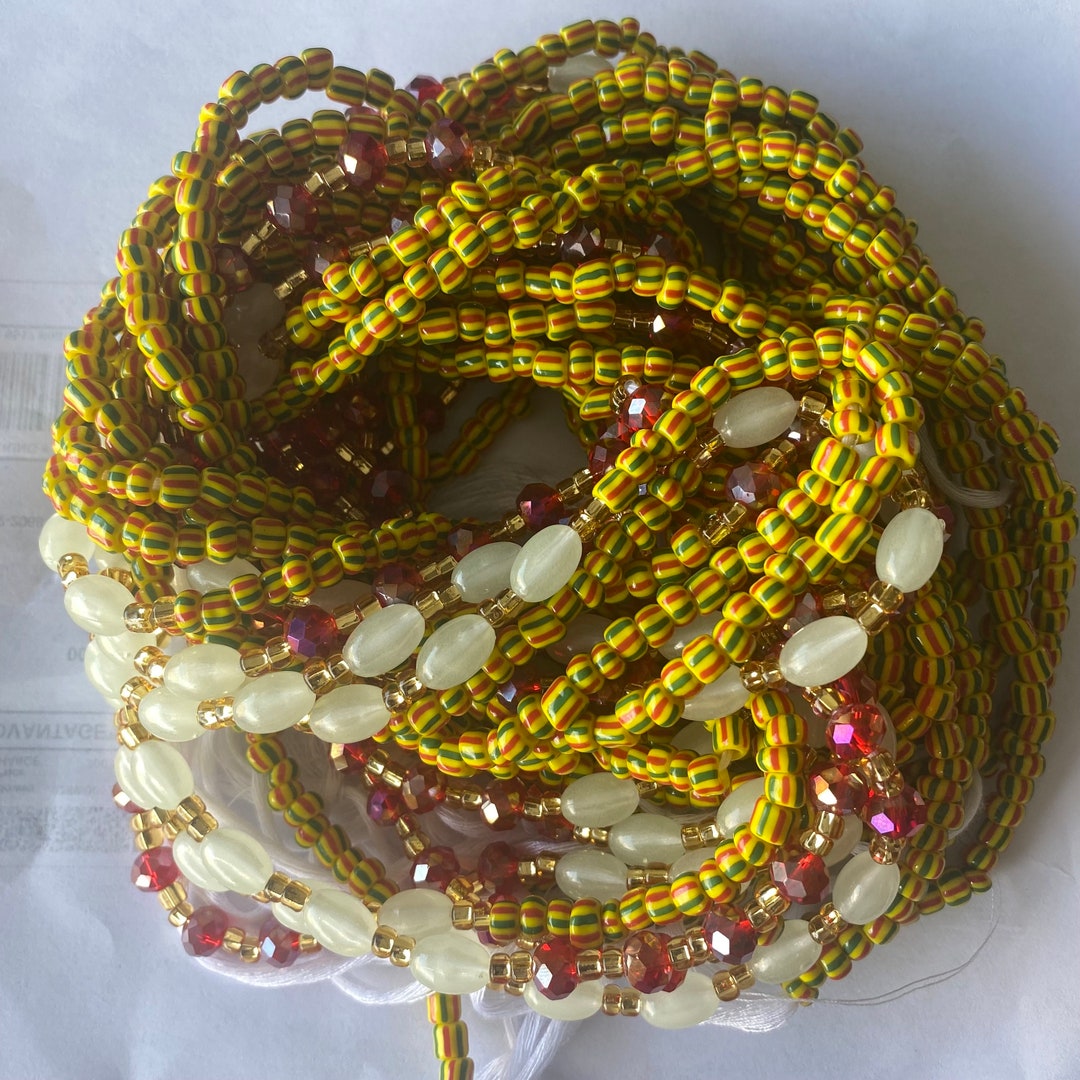 The Goddess Waist Beads/ Women Waist Beads/ African Waist Etsy