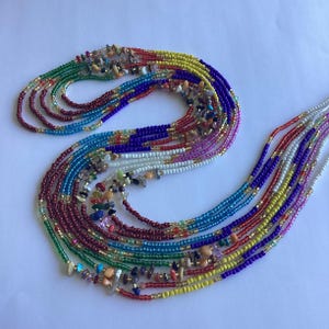 Chakra Power (Tie on waist beads)