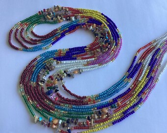 Chakra Power (Tie on waist beads)