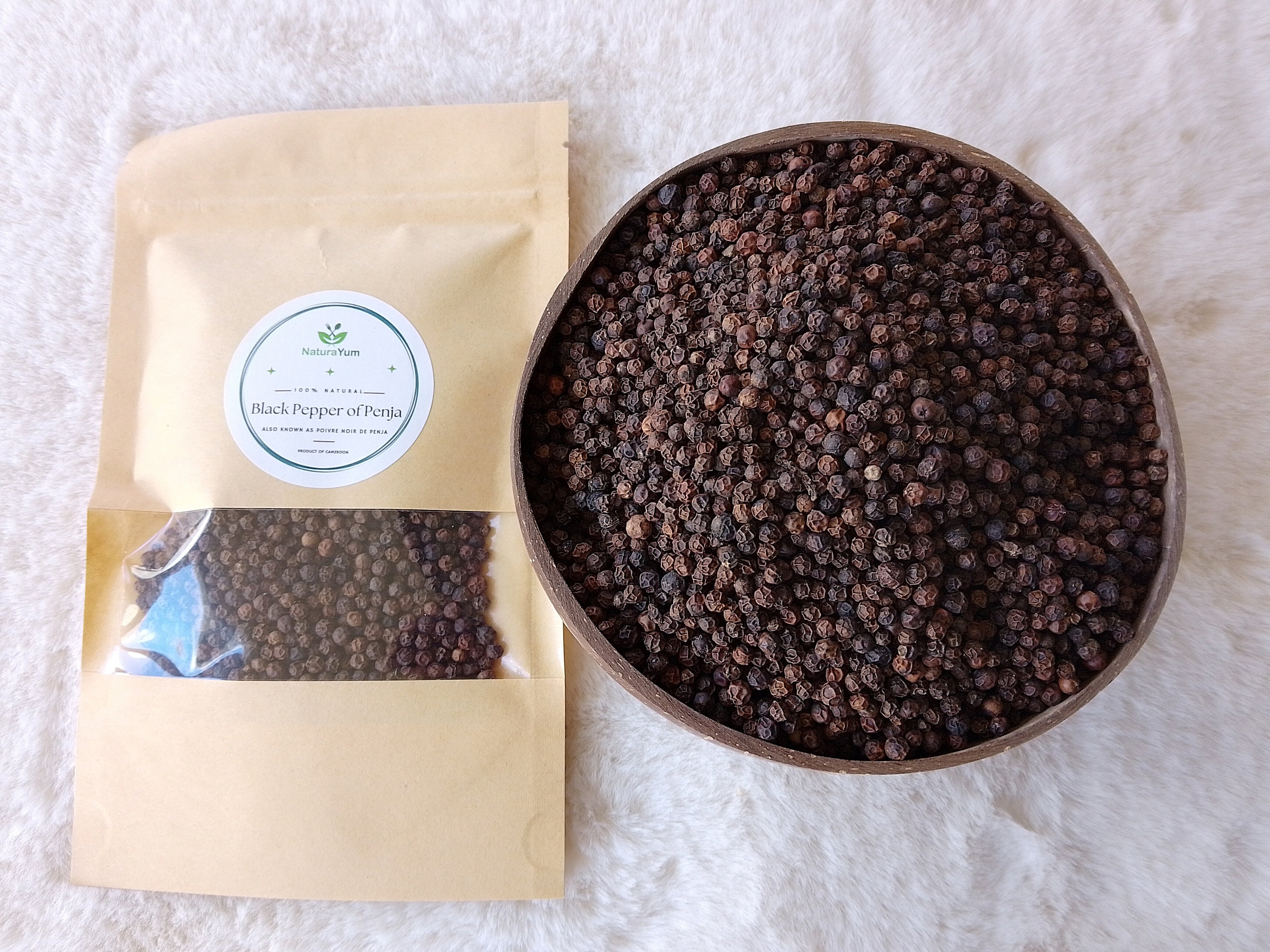 Black Pepper of Penja Cameroon / Poivre Noir De Penja 