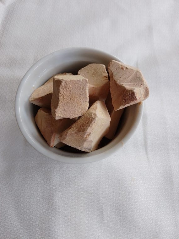5kg Wholesale Cameroon Kaolin / Kalaba / edible clay / Argile / La Craie/ Calabash chalk
