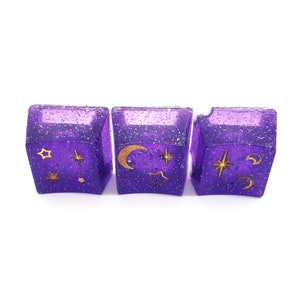 Starry Night Keycaps - Set of 4